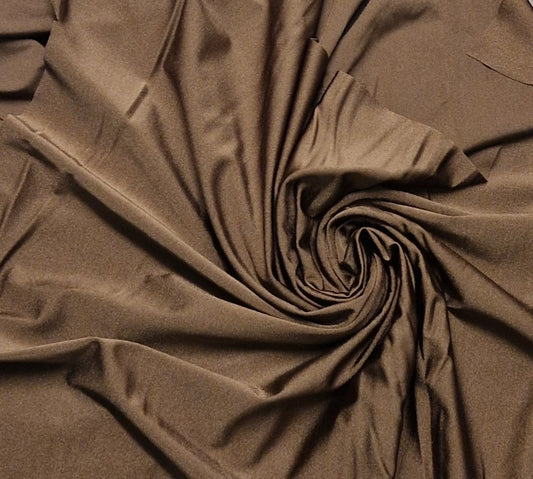 Lycra - brown 58" wide - Sold by the metre